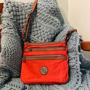 Relic Burnt Orange Crossbody Purse